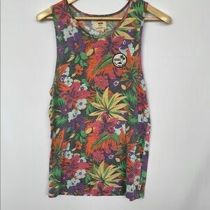 Vans Multicolor Floral Tank Top